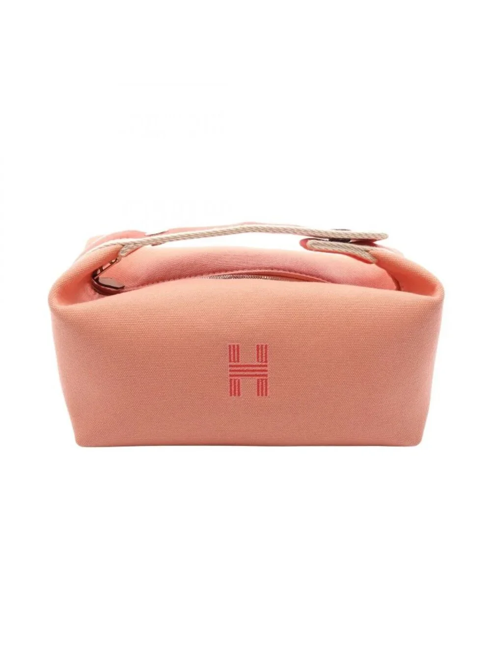 Hermes Handbag Brid-a-brac PM Guava Canvas Bride-a-Brac